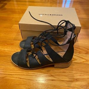 Lucky Brand Lace Up Sandal